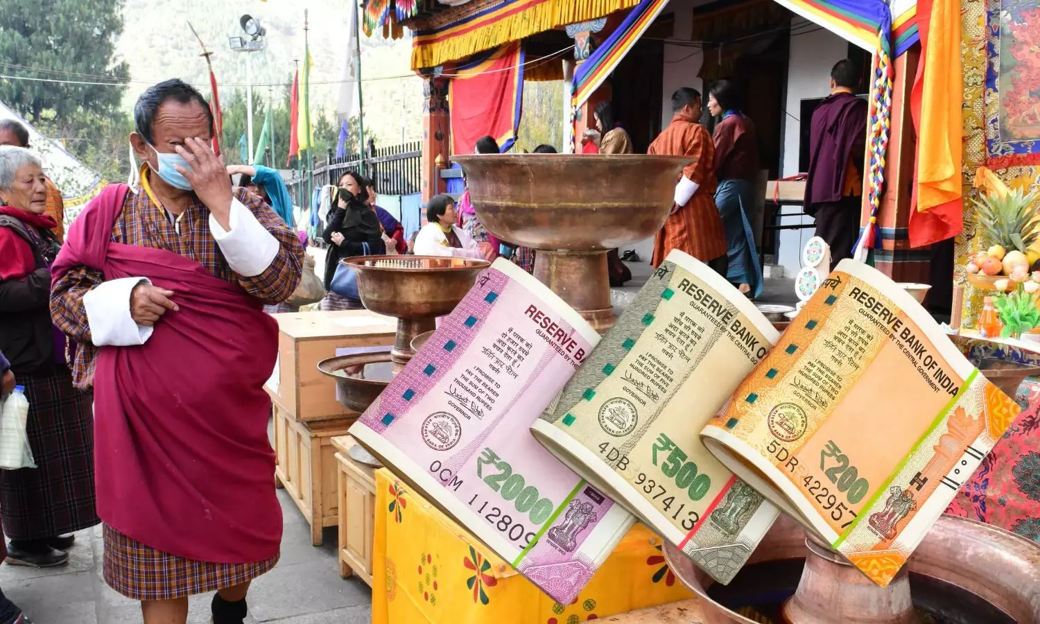 Bhutanese People and Indian rupee