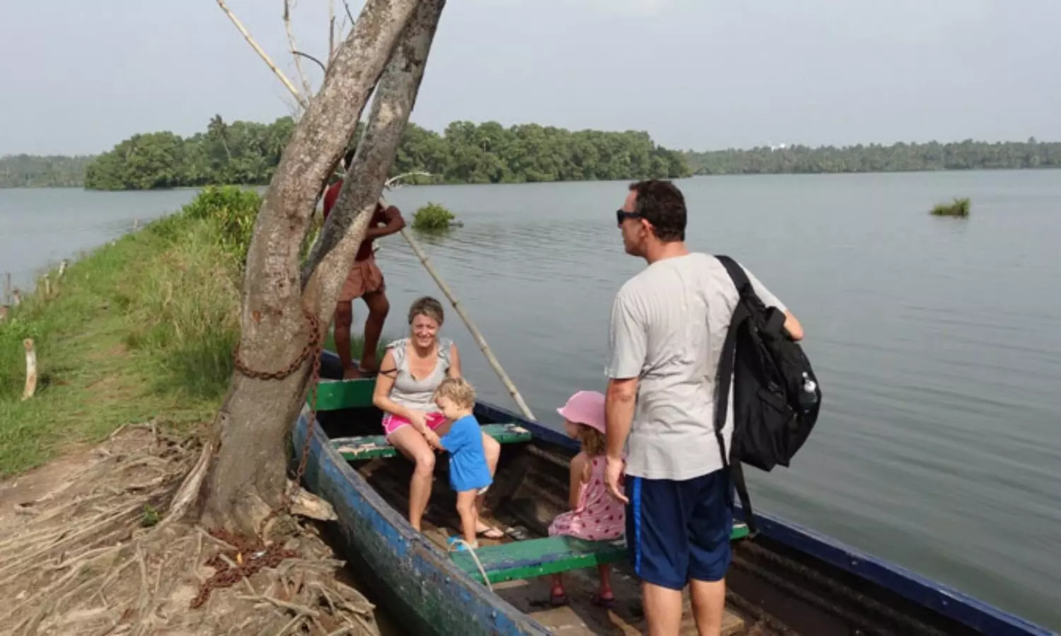 Foreign Tourists in Kerala