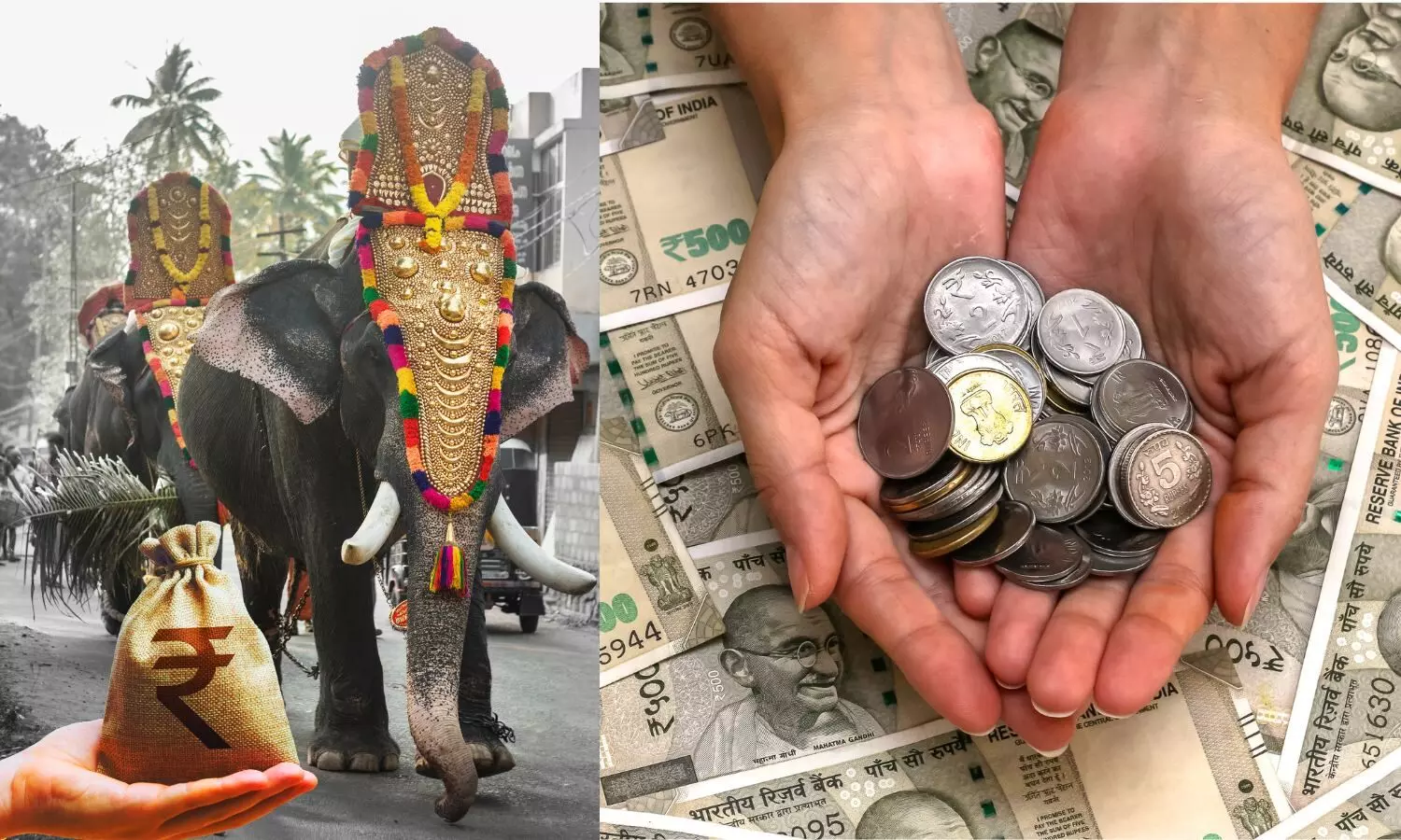 Thrissur Elephants and Indian Rupee