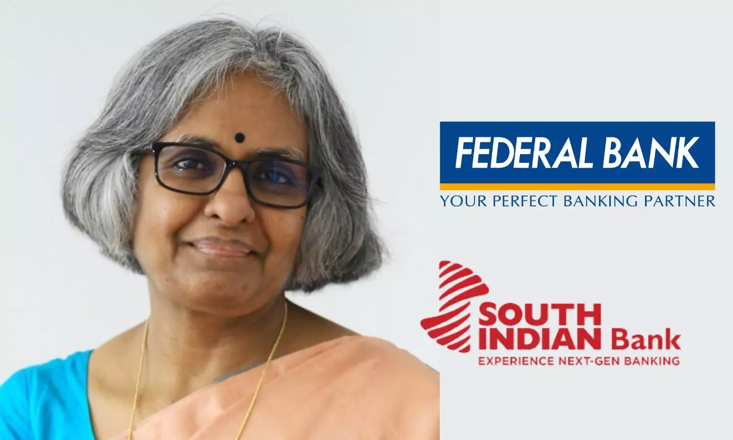 Shalini Warrier, federal bank - south indian bank logos