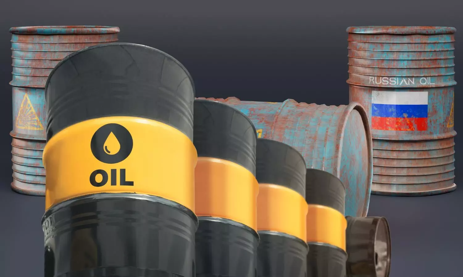 Russian Crude Barrels