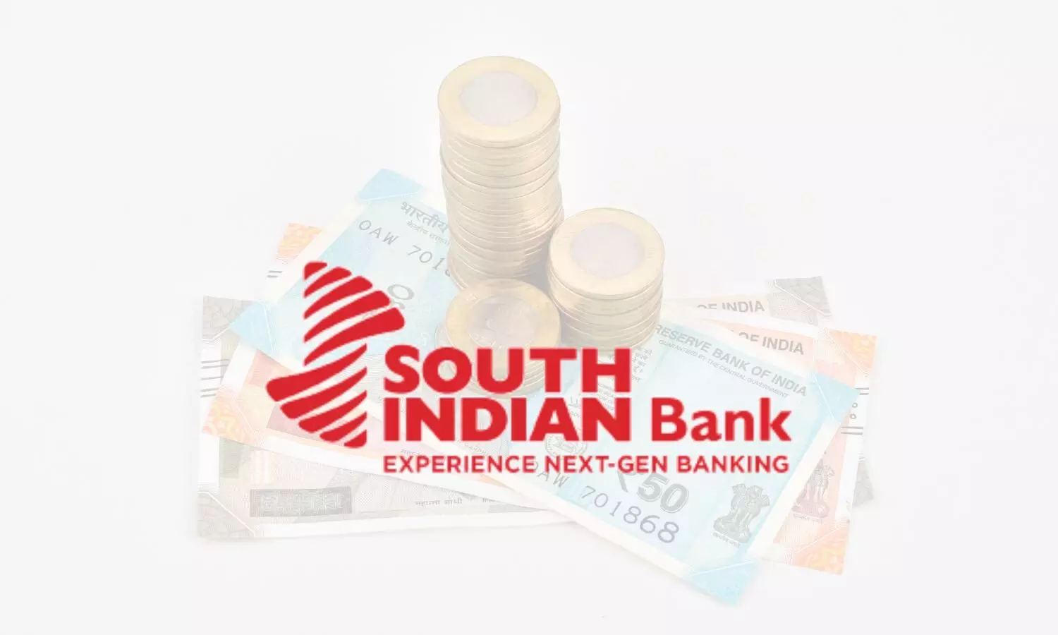 South Indian Bank Logo and Indian Rupee