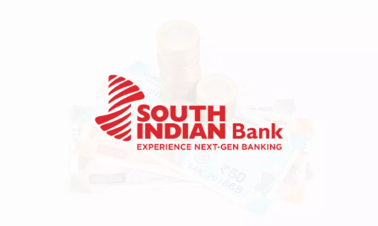 South Indian Bank Logo and Indian Rupee