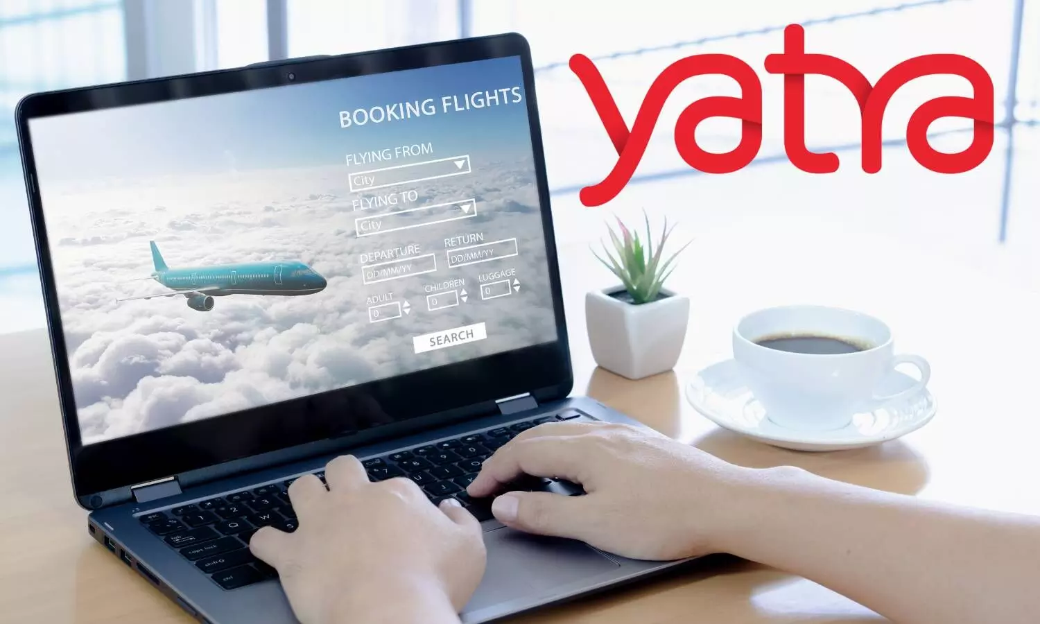 travel booking and yathra logo