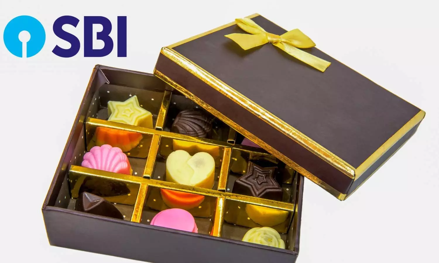Chocolate box and sbi logo