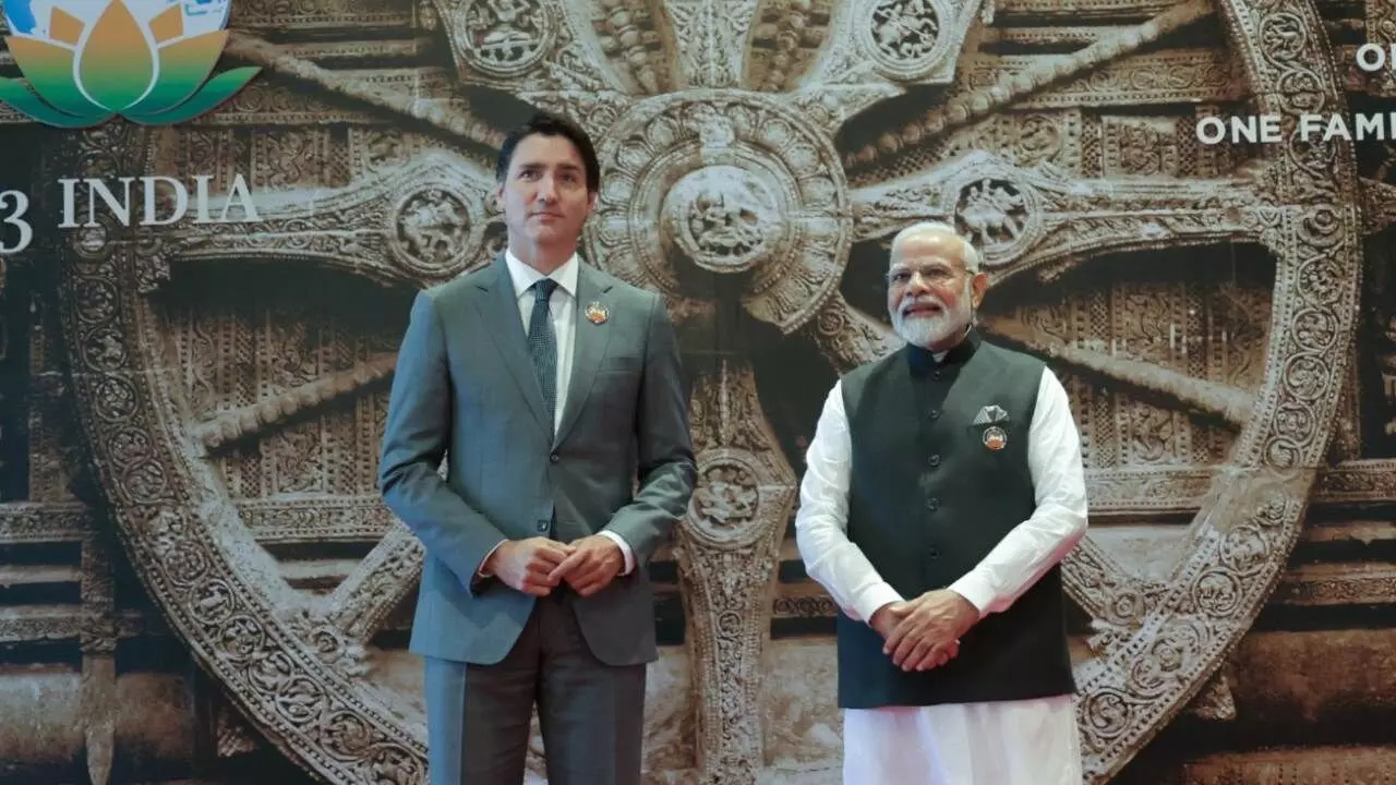 Canadian Prime Minister Justin Trudeau & Indian Prime Minister Narendra Modi
