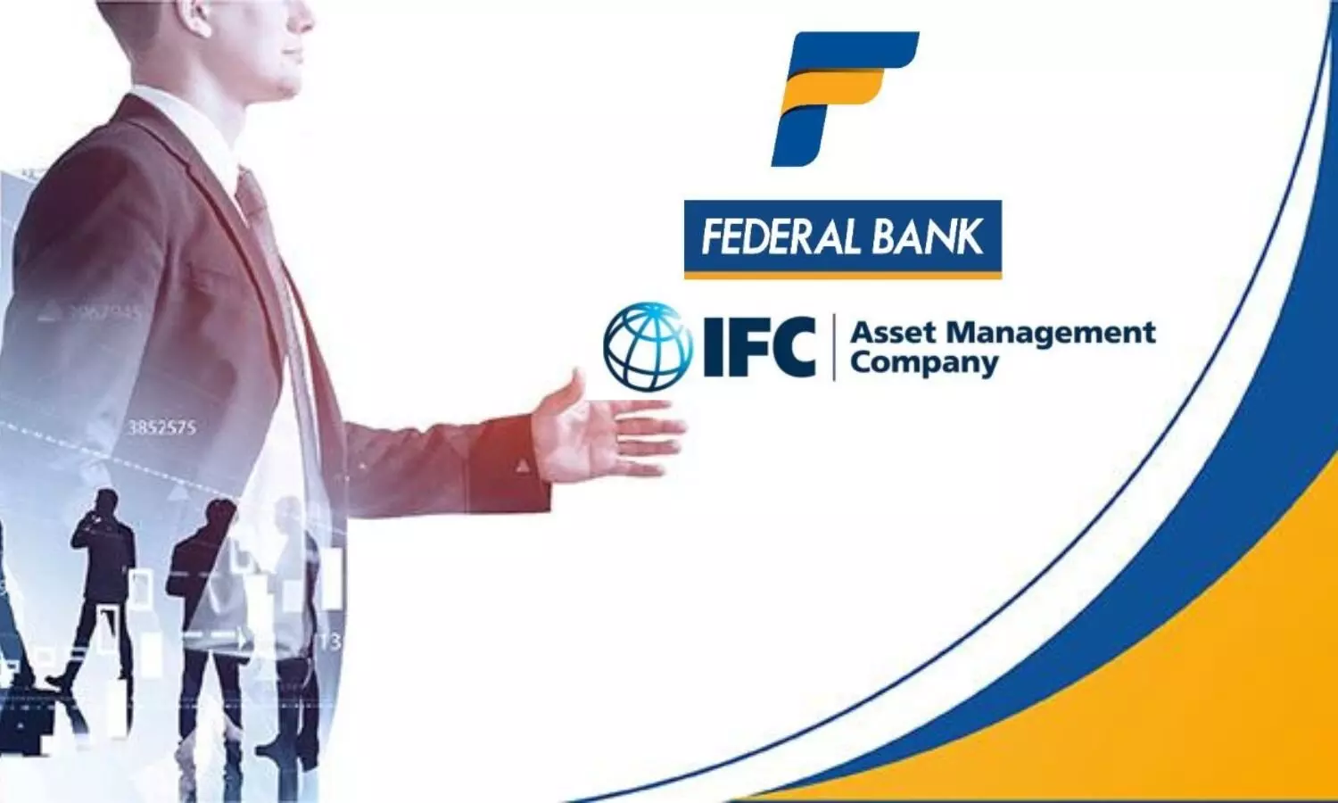 Federal Bank Logo, IFC Logo