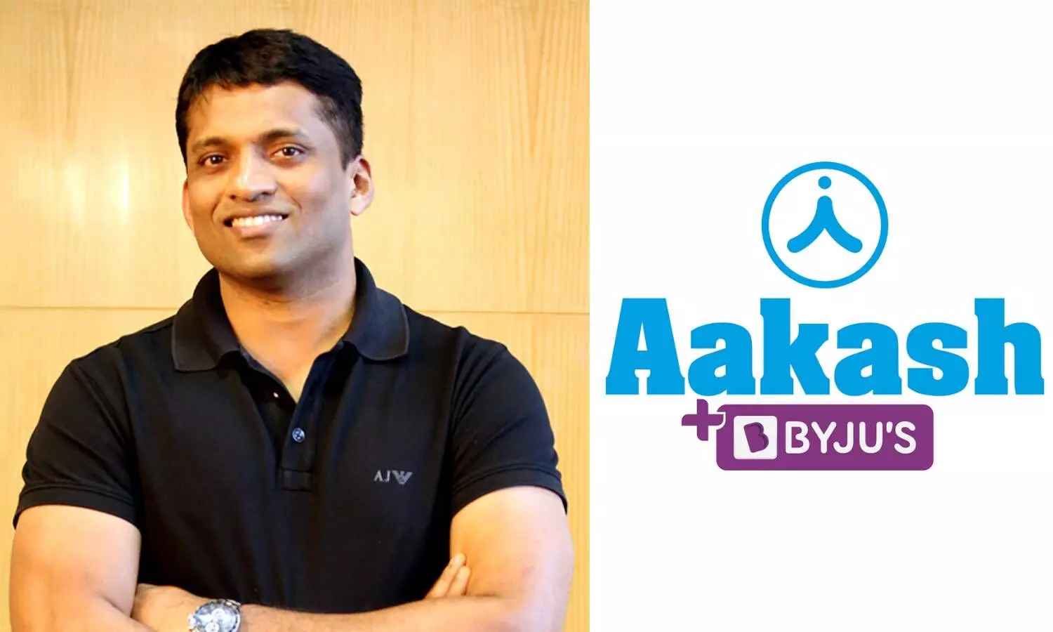 Byju Raveendran, Aakash logo