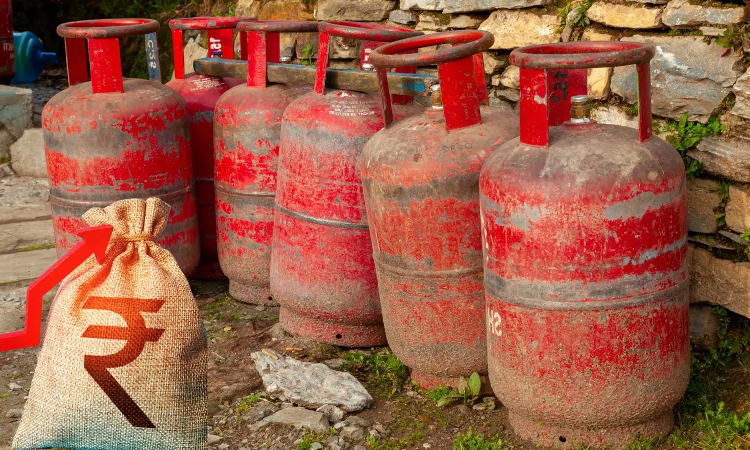 LPG Cylinders, Rupee Sack