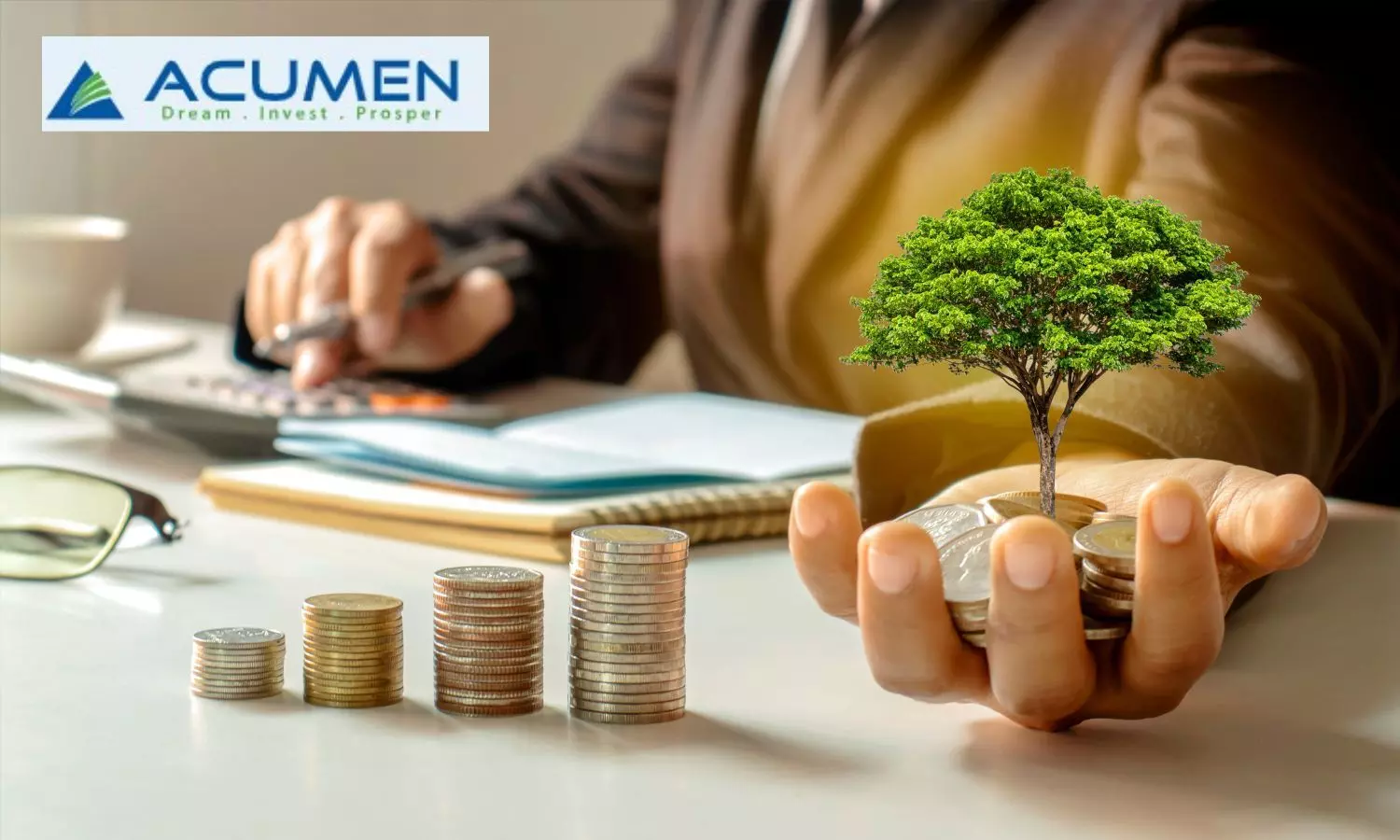 Investment, Acumen logo