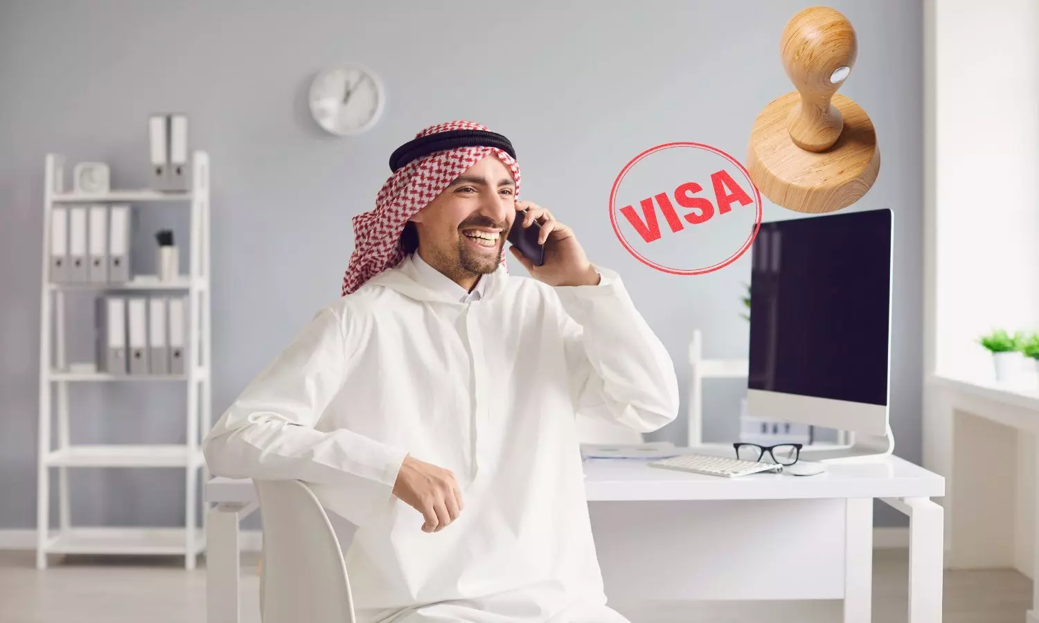 Saudi Man, Visa