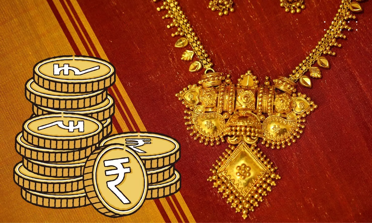 Gold Ornaments, Rupee coins