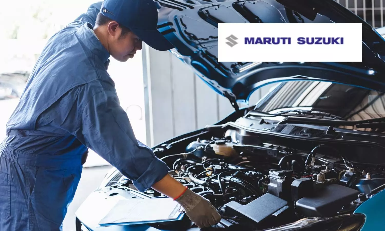 Maruti Suzuki Logo & car Plant