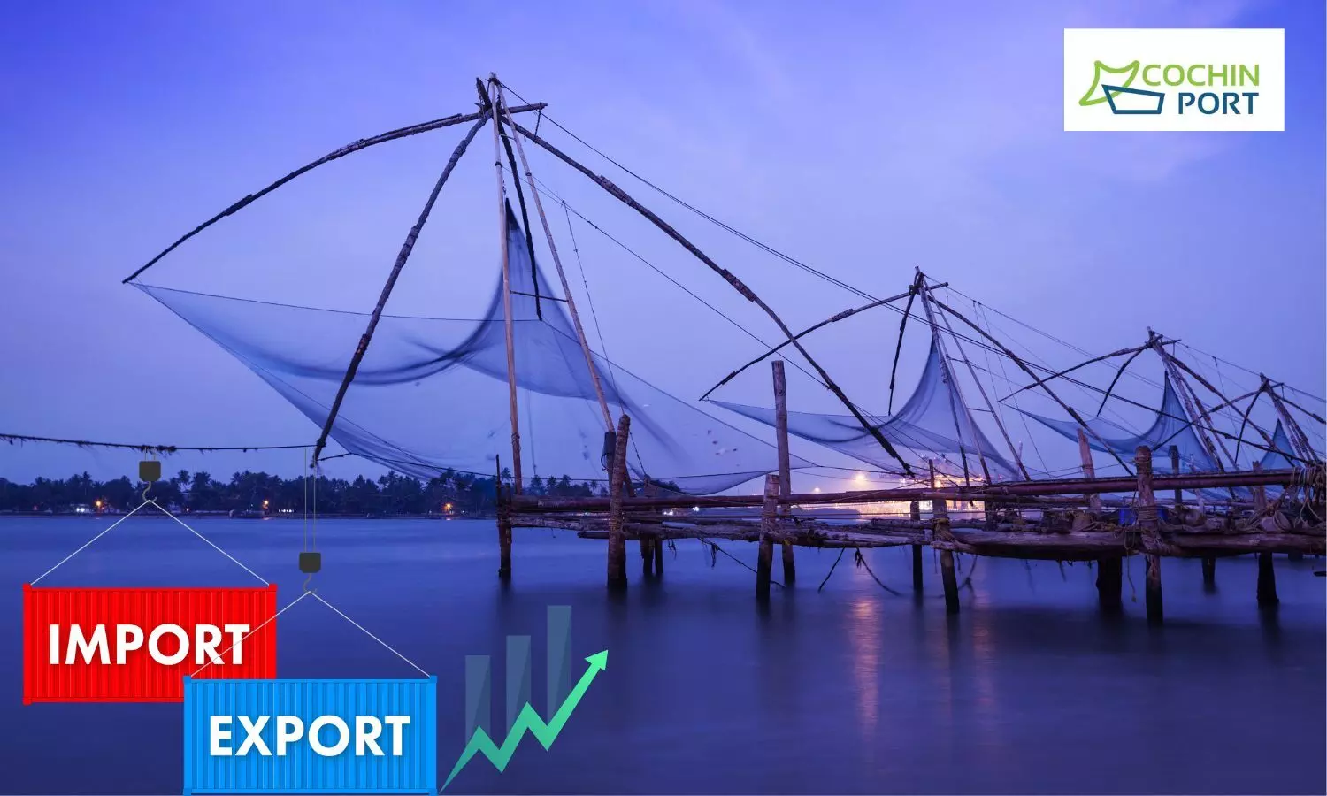 Chinese Fishing Net, Export, Cochin Port logo