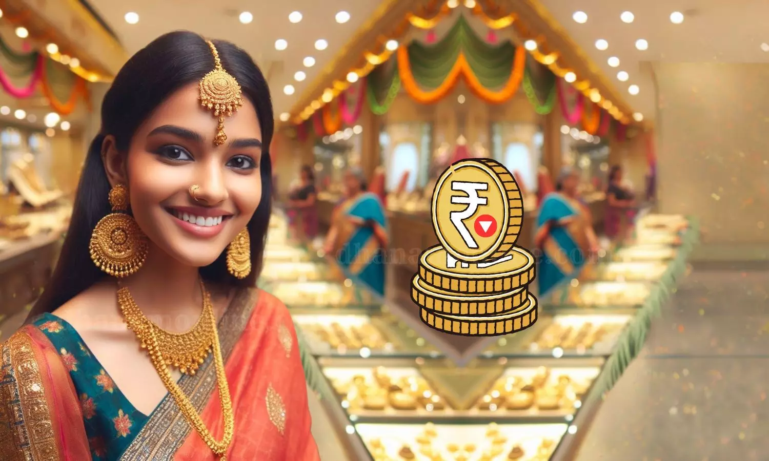 Kerala girl, Gold Jewellery