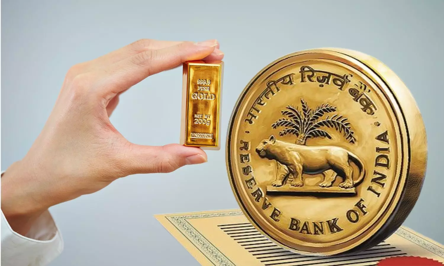 Gold reserves, RBI