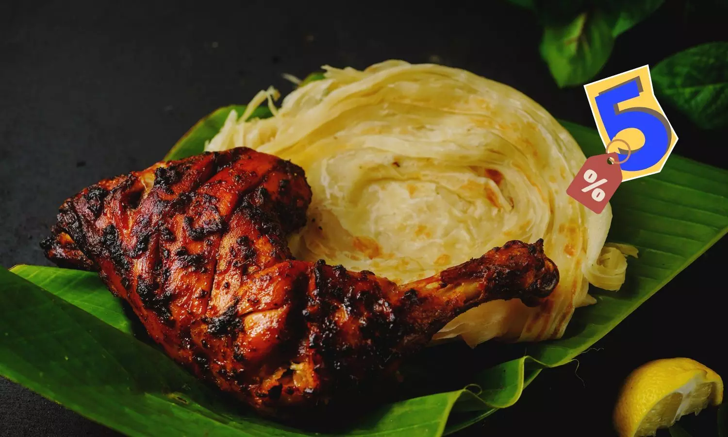 Kerala Porota, Chicken Fry, 5% Tax