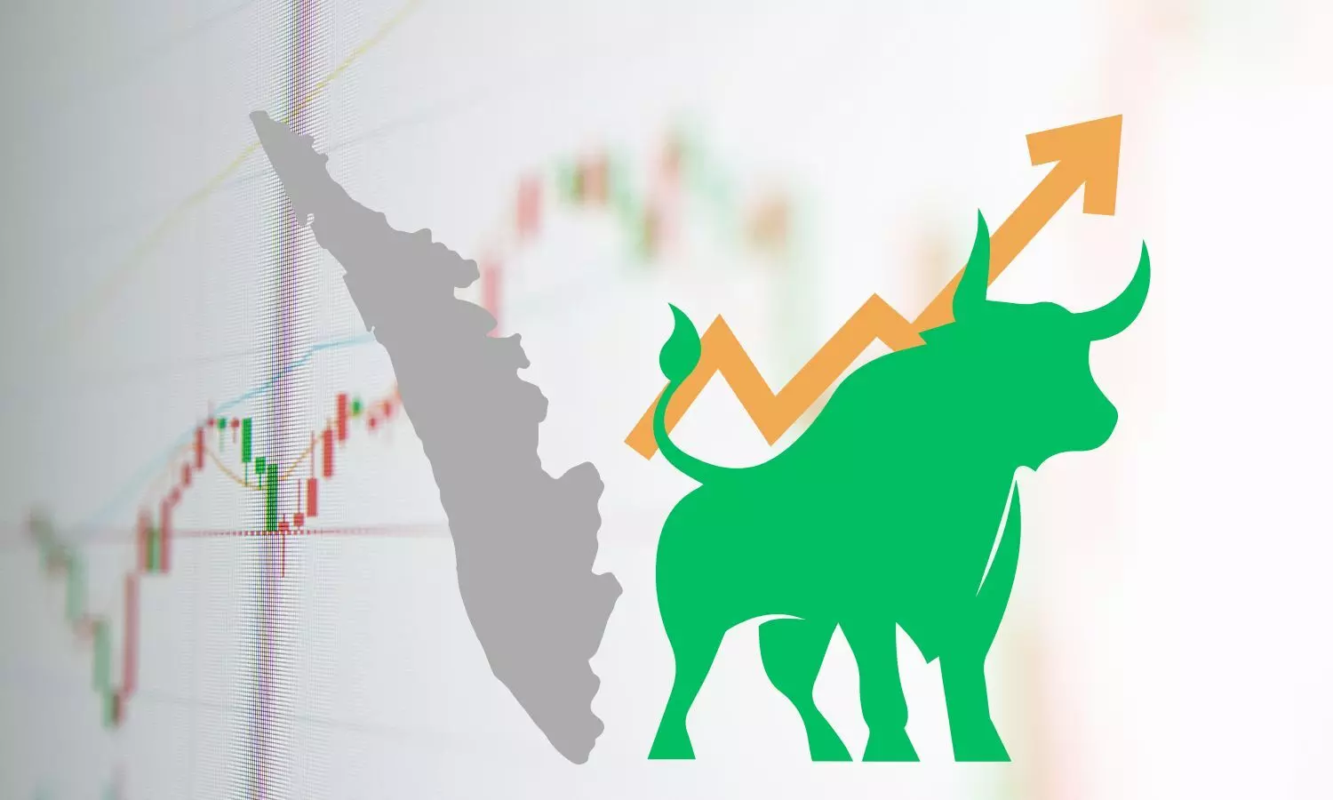 Kerala map, Stock bull