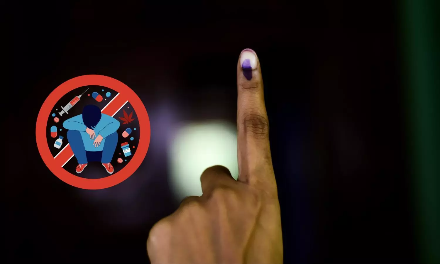 election in India, no to drugs