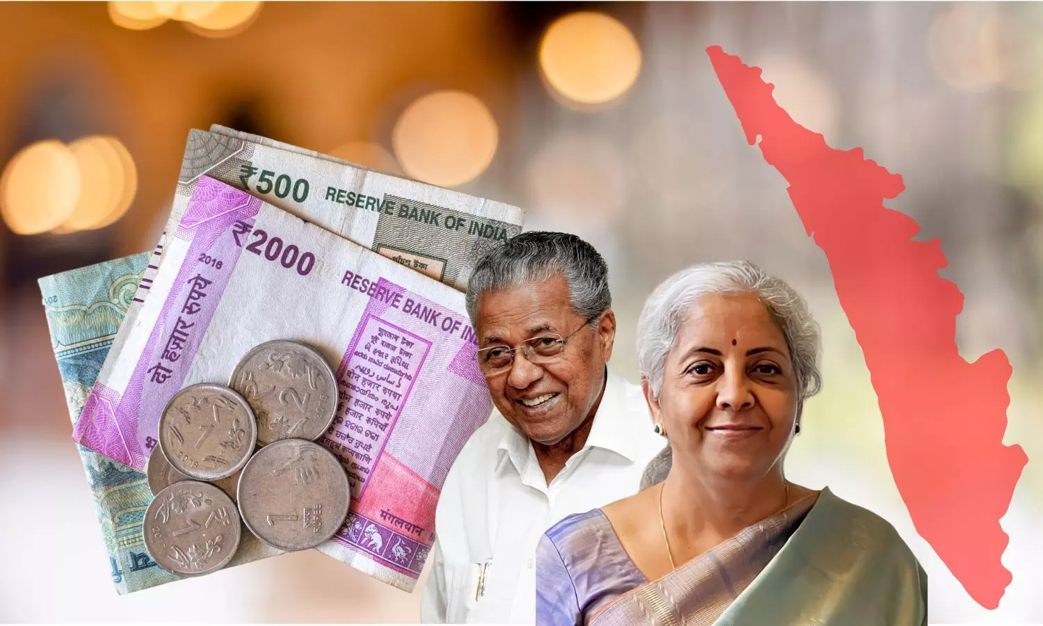 Indian Rupee, Pinarayi Vijayan, Nirmala