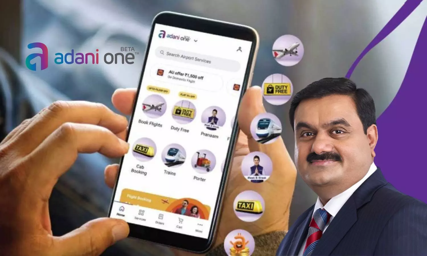 Gautam Adani, Adani One App