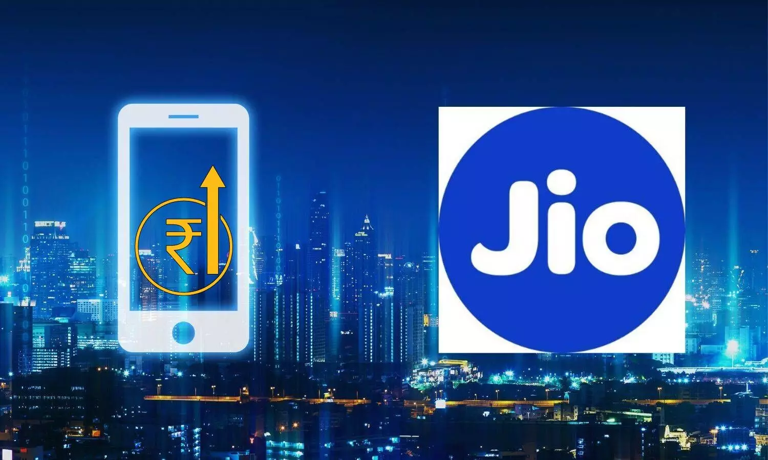 jio logo mobile phone price hike symbol