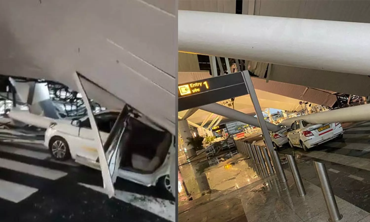 delhi airport roof collapse