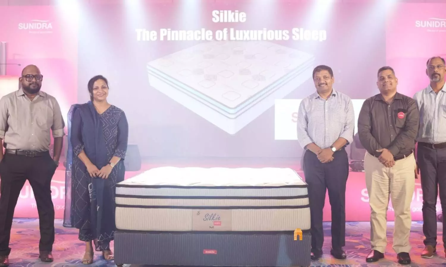 sunidra silky mattress launching event