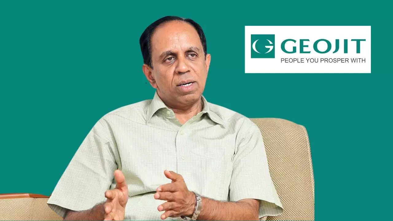 C.J George , Managing Director, Geojit Financial Services