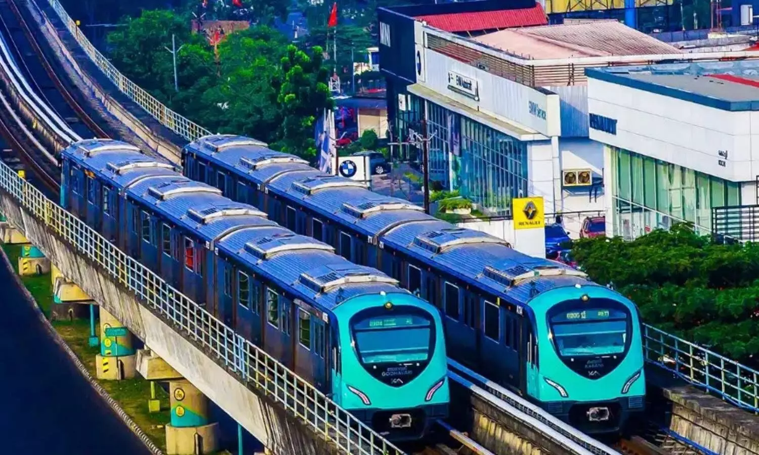 kochi metro trains