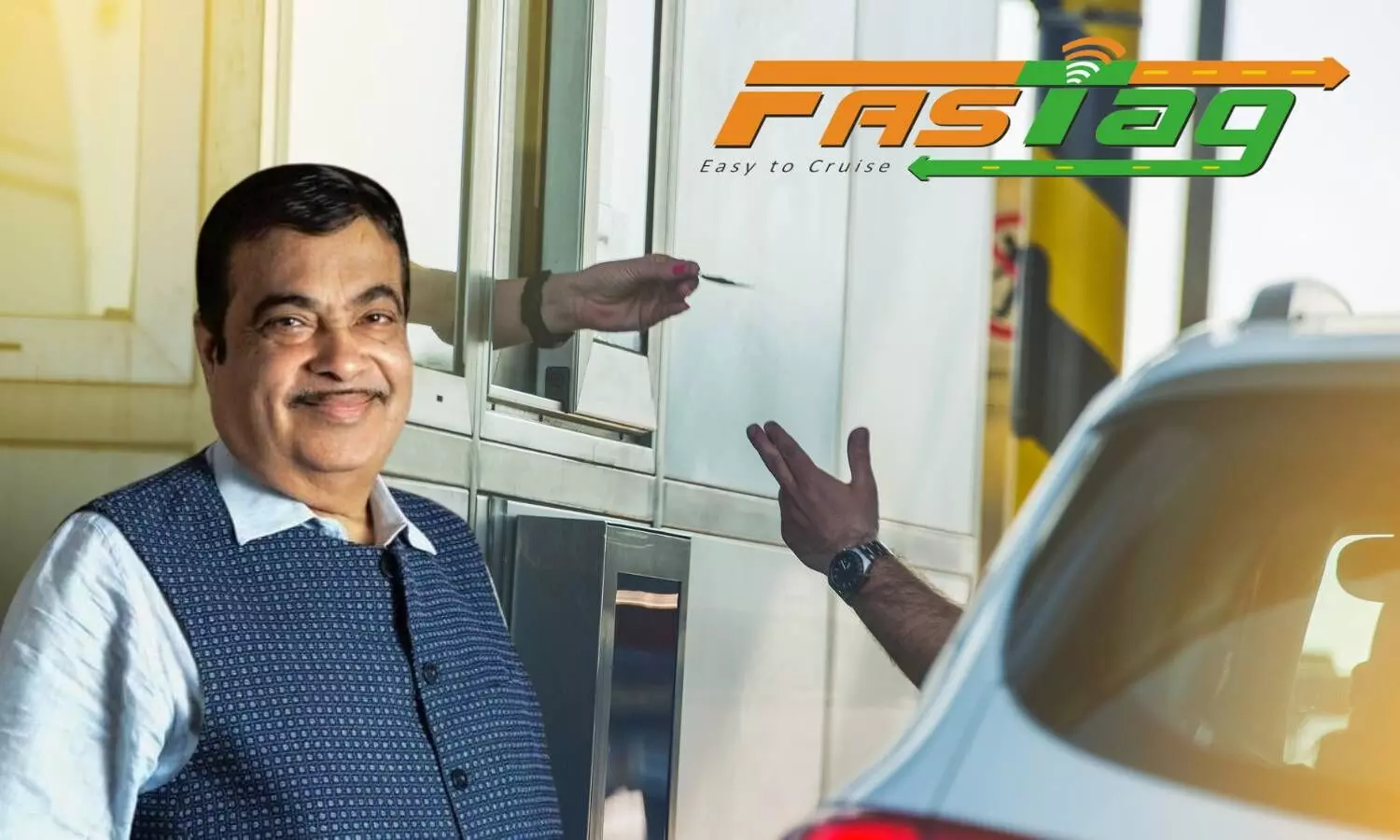 toll plaza, nitin gadkari