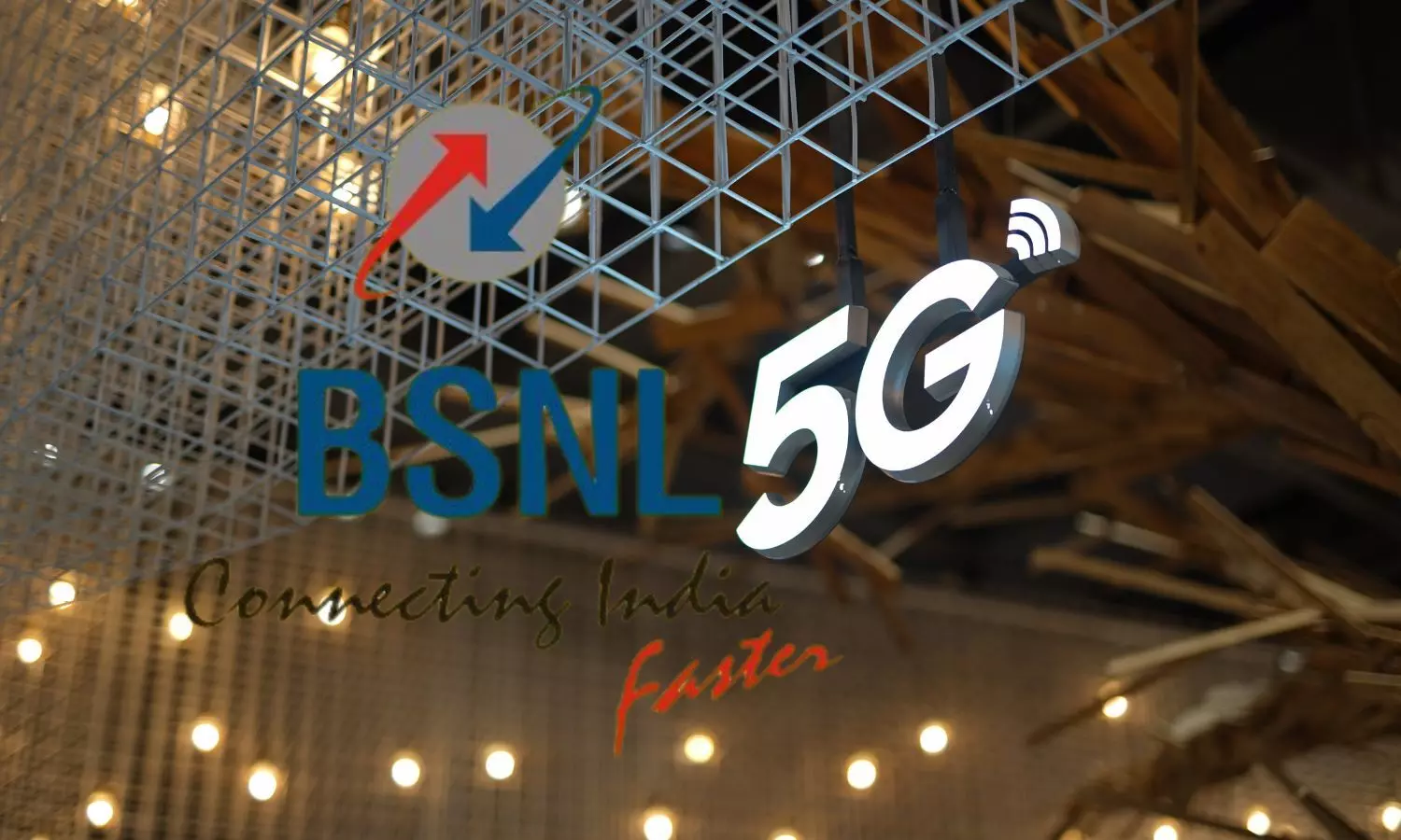 BSNL logo and a 5g symbol