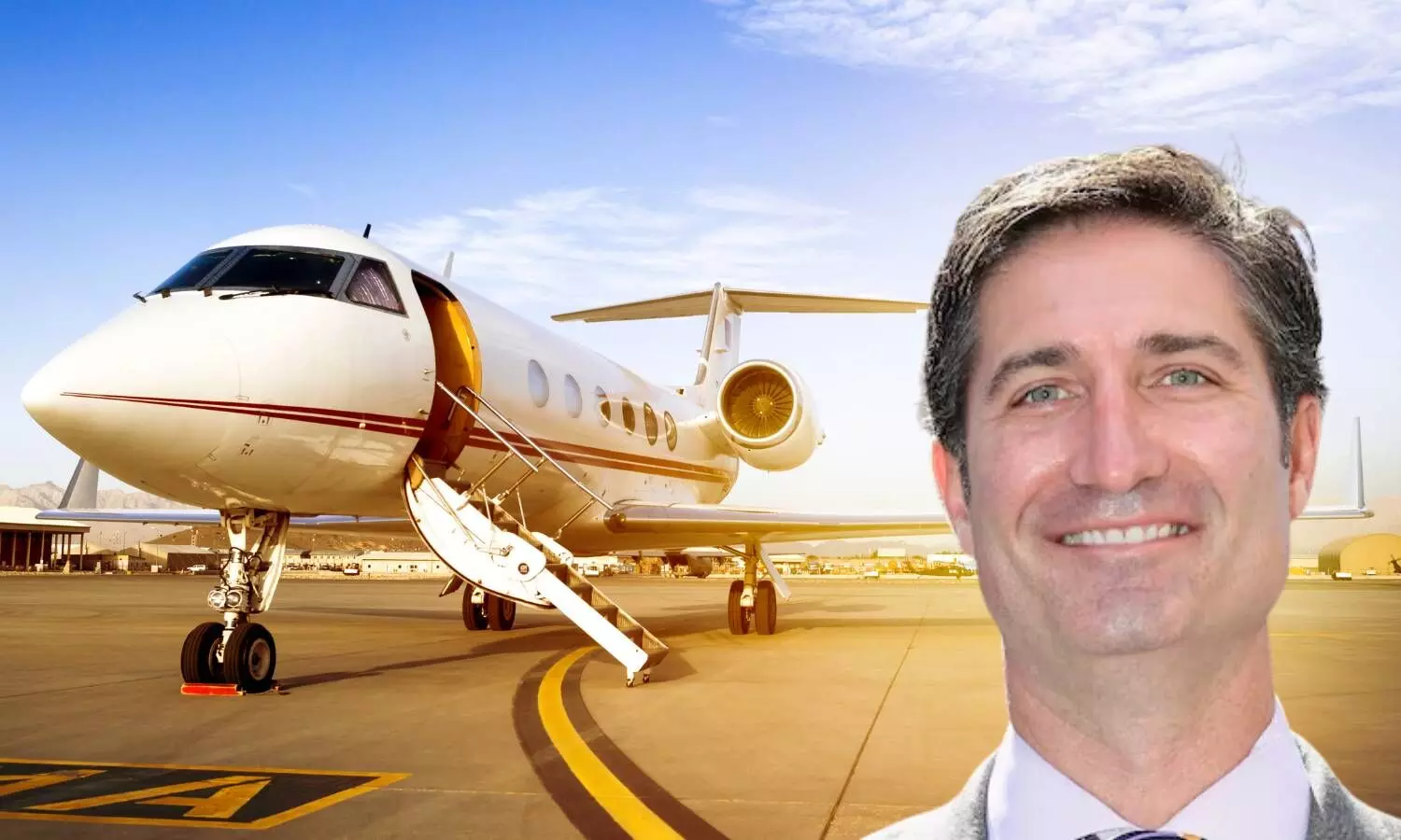 private jet, starbucks new ceo