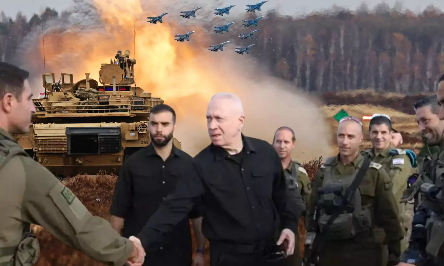 israel minister meets soldiers