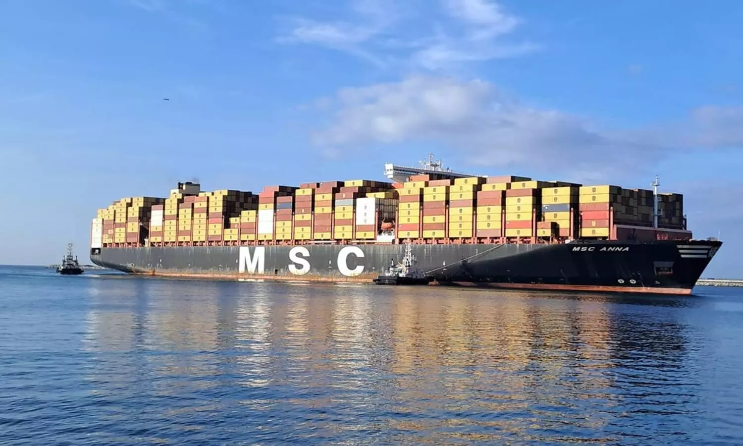 msc anna in vizhinjam port