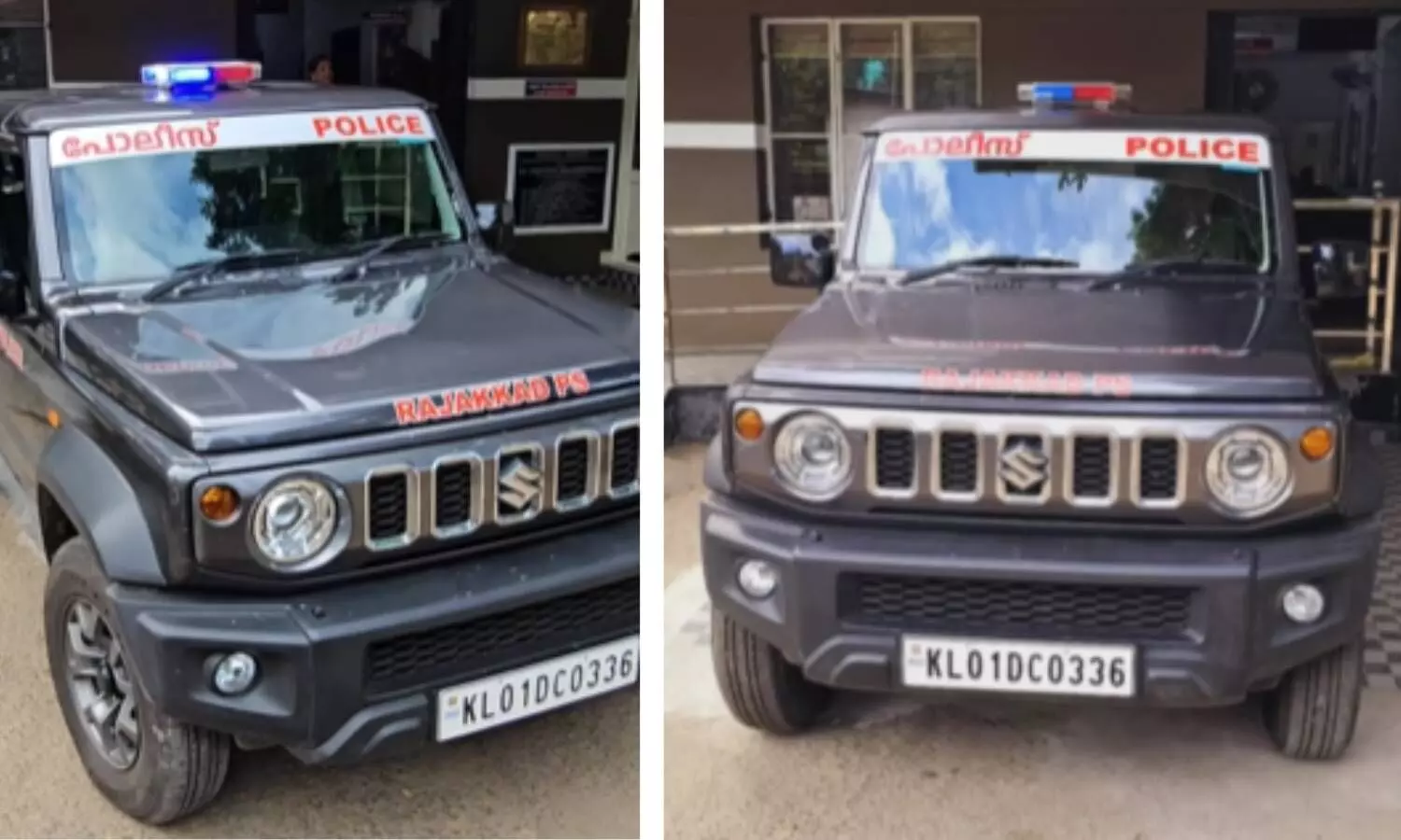 kerala police maruti suzuki jimny idukki rajakkad