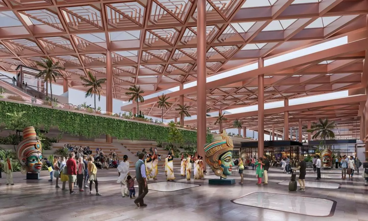 newly proposed terminal in thiruvananathapuram international airport