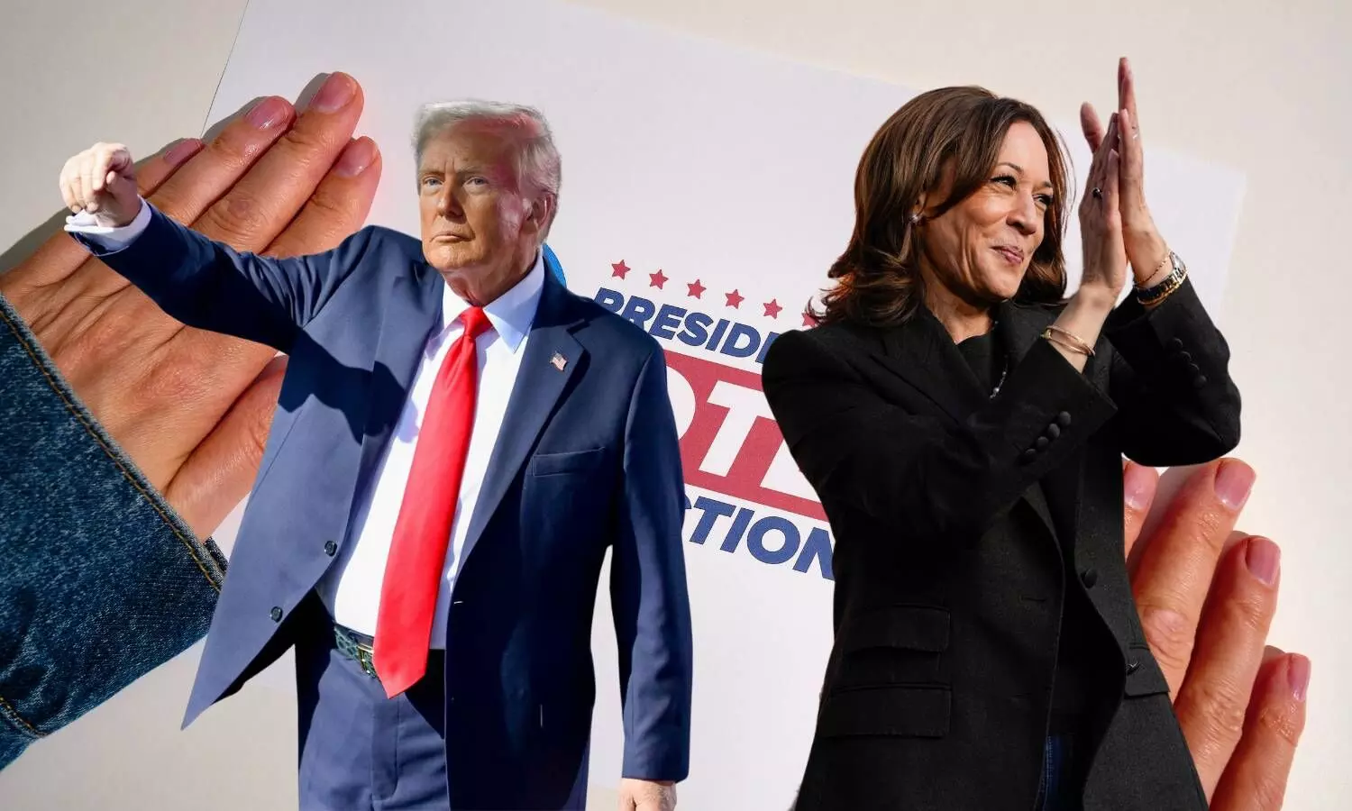 donald trump and kamala haris