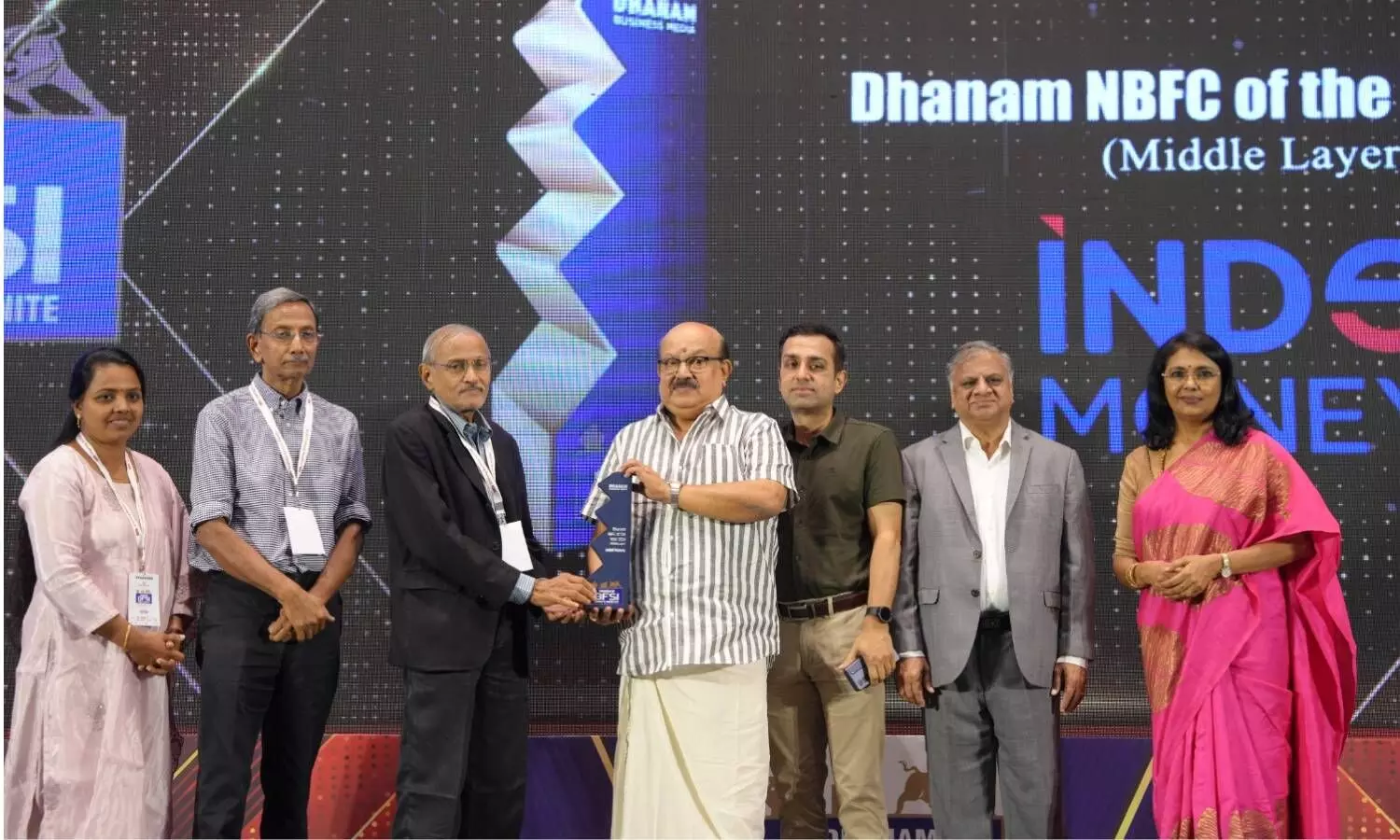 Indel Money Chairman Mohanan Gopakishnan Receives Award at Dhanam BFSA Summit