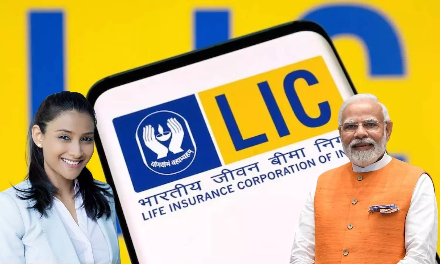 narendra modi lic logo