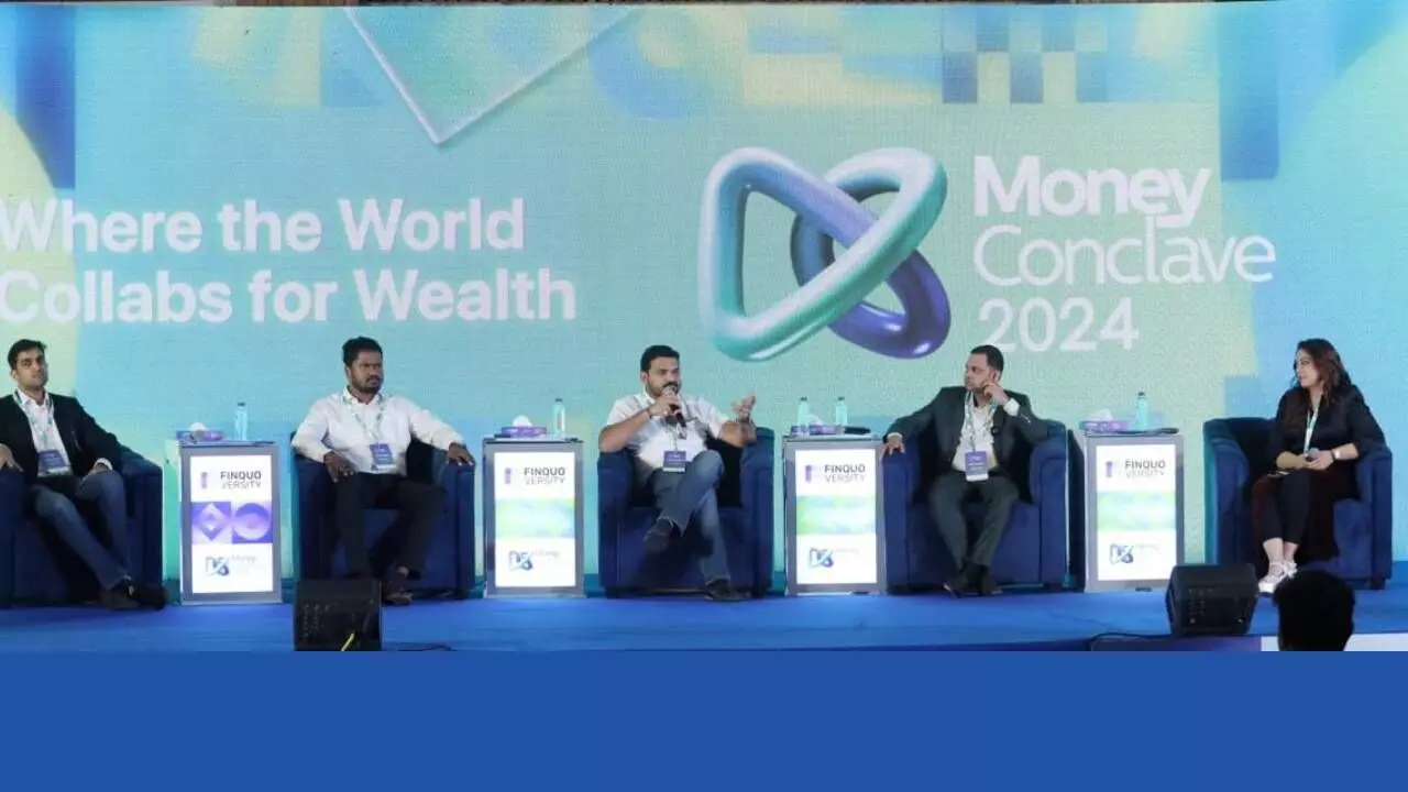 panel discussion at money conclave