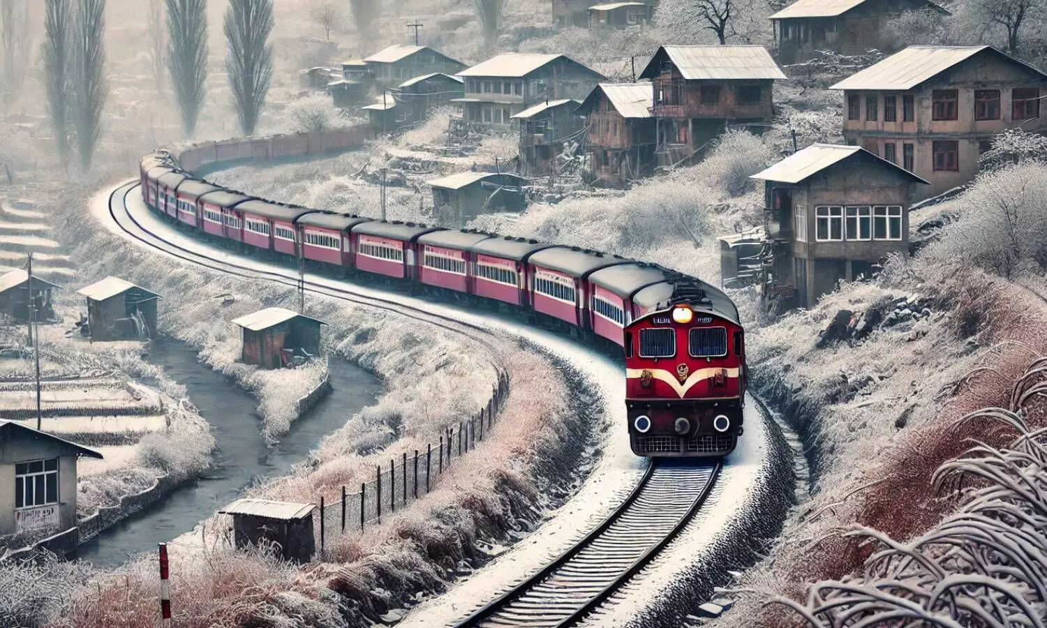 kanyakumari to kashmir train ai created