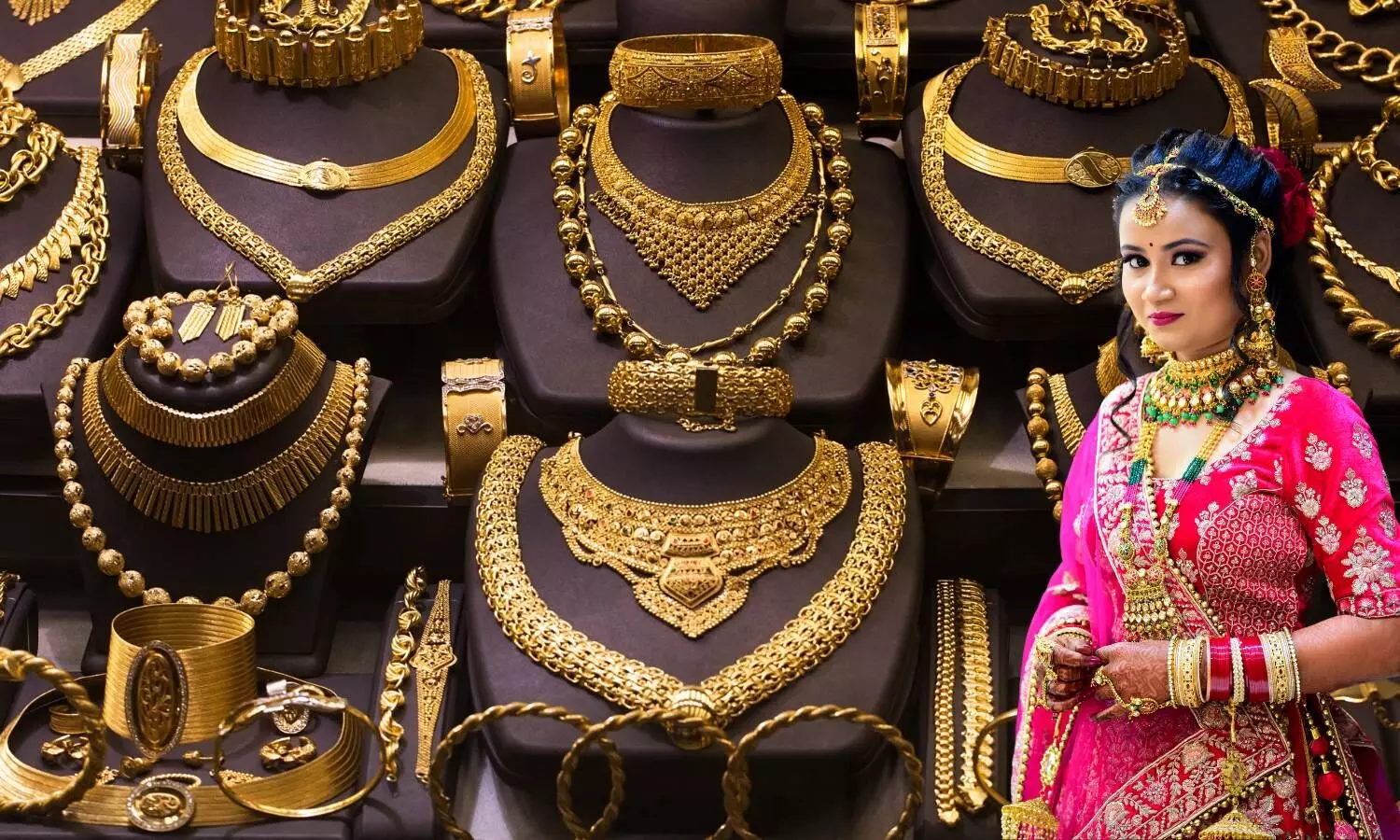 Gold Jewellery and Indian Bride